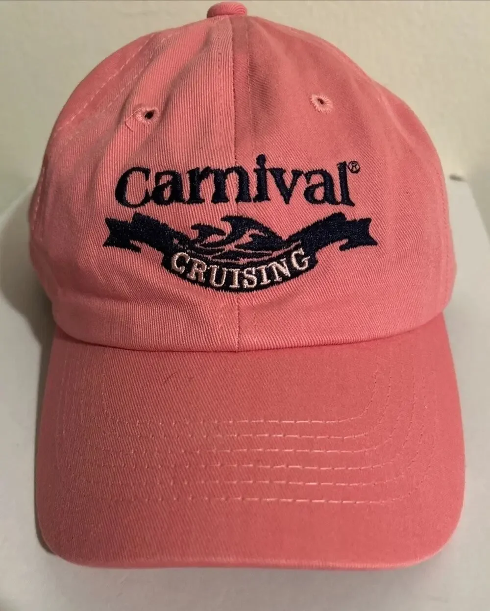 Carnival Cruise Women's Cap DMR Classic Headwear Adjustable Hook And Loop Strap